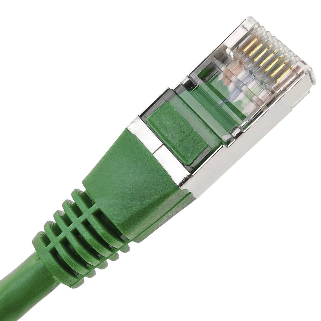 Cable de red ethernet Cat. 6 FTP de 5 m de color verde