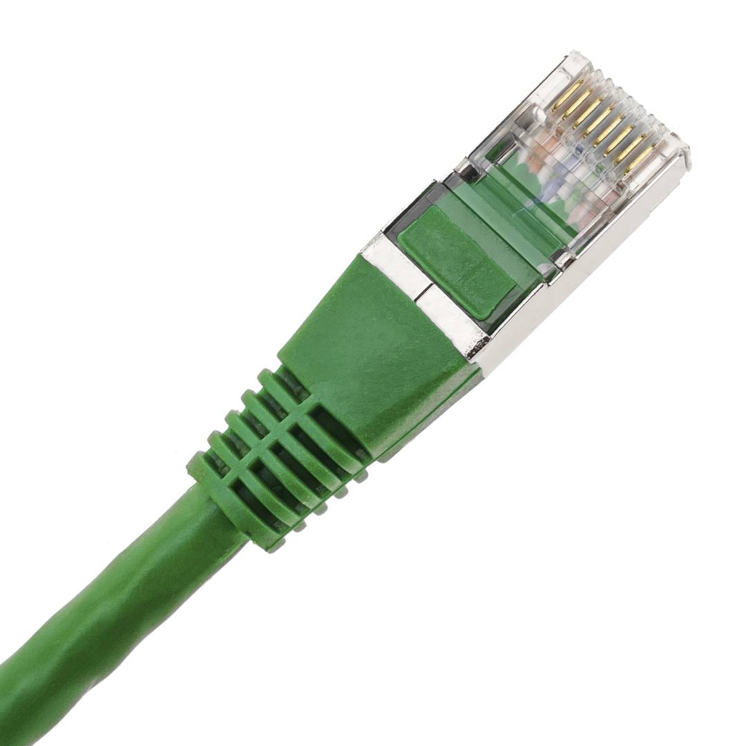 Cable de red ethernet Cat. 6 FTP de 5 m de color verde