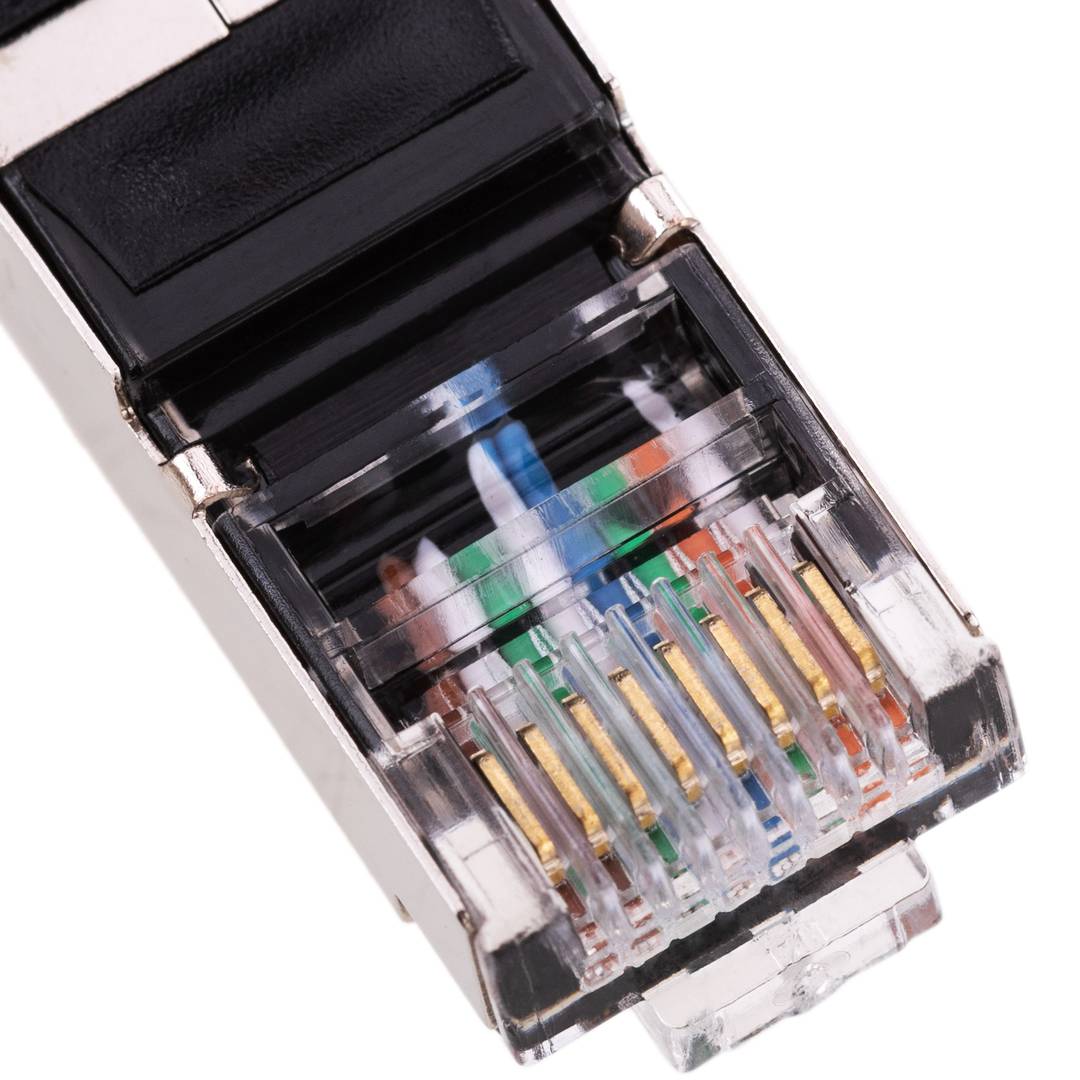 Cable de red ethernet Cat. 6 FTP de 5 m de color negro