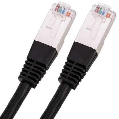 Cable de red ethernet Cat. 6 FTP de 5 m de color negro