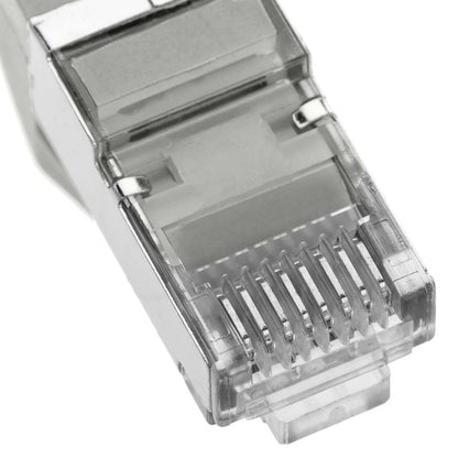 Cable de red ethernet Cat. 6a SFTP de 1 m de color gris