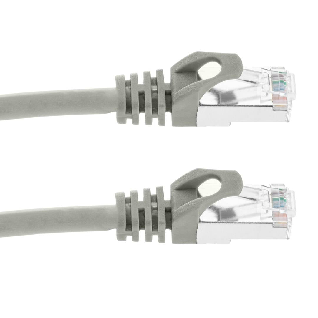 Cable de red ethernet Cat. 6a SFTP de 1 m de color gris