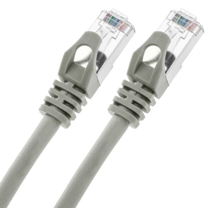 Cable de red ethernet Cat. 6a SFTP de 1 m de color gris