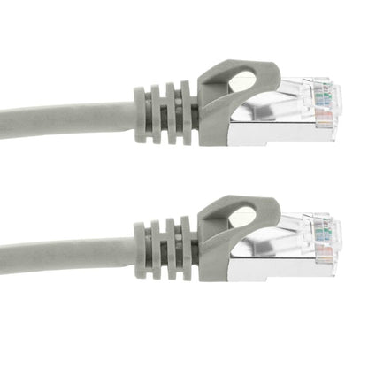 Cable de red ethernet Cat. 6a SFTP  de 2 m de color gris