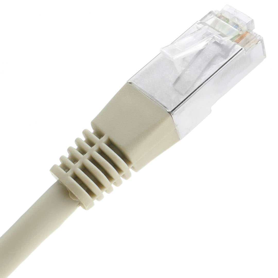 Cable de red ethernet Cat. 6a SFTP de 3 m de color gris