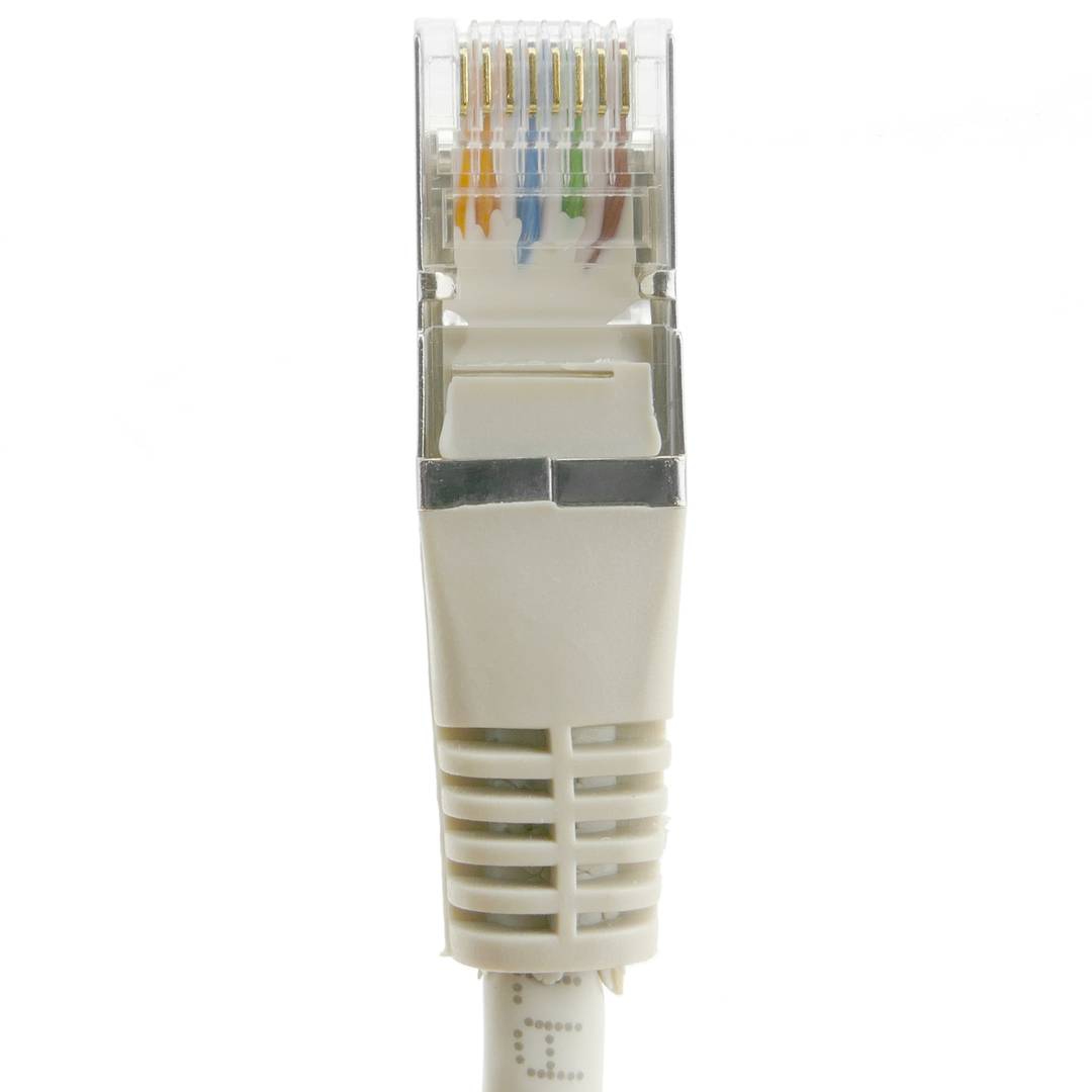Cable de red ethernet Cat. 6a SFTP de 3 m de color gris