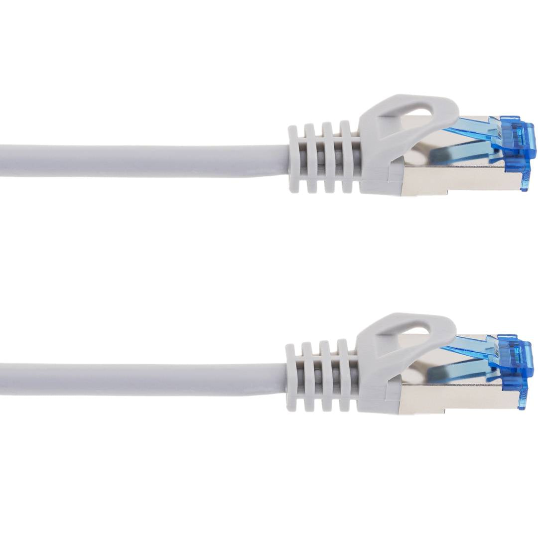 Cable de red ethernet Cat. 6a SFTP de 5 m de color gris