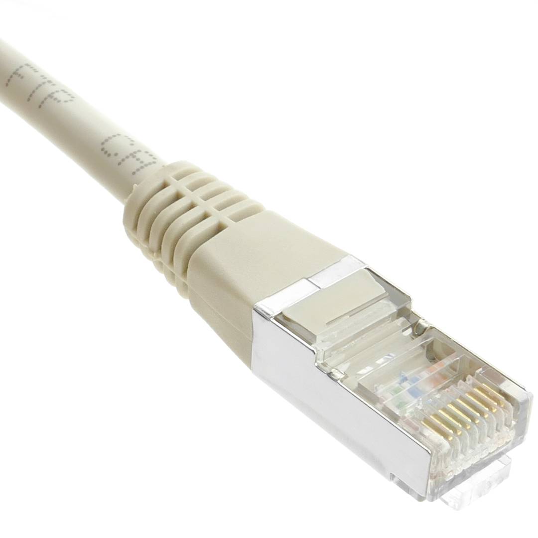 Cable de red ethernet Cat. 6 FTP de 7 m de color gris