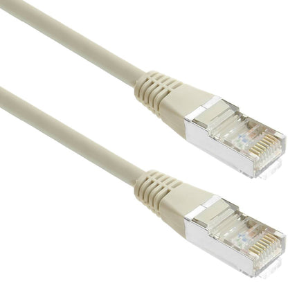 Cable de red ethernet Cat. 6 FTP de 25m de color gris