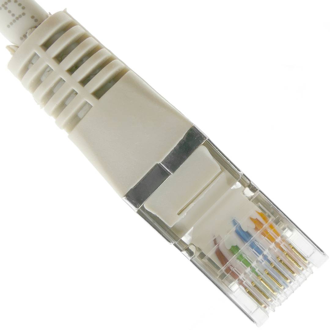 Cable de red ethernet Cat. 6 FTP de 1.5 m de color gris