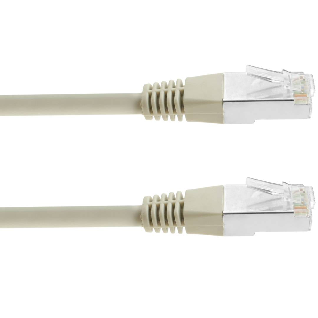 Cable de red ethernet Cat. 6 FTP de 1.5 m de color gris