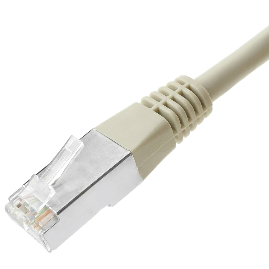 Cable de red ethernet Cat. 6 FTP de 1.5 m de color gris