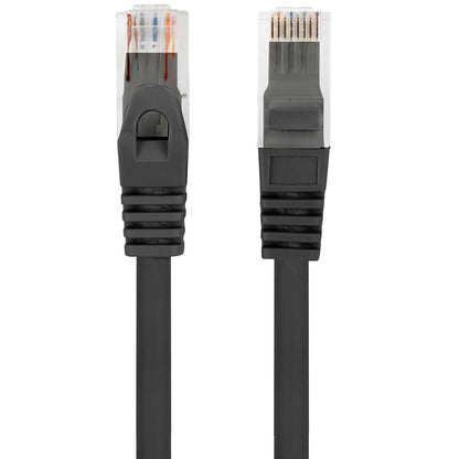 Cable de red ethernet Cat. 6 UTP de 0,25 m de color negro PCU6-10CU-0025-BK