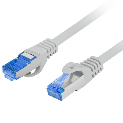 Cable de red ethernet Cat. 6a FTP CCA de 2 m de color gris fluke tested PCF6A-10CC-0200-S