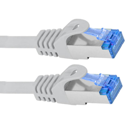 Cable de red ethernet Cat. 6a FTP CCA de 2 m de color gris fluke tested PCF6A-10CC-0200-S