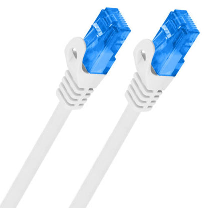 Cable de red ethernet Cat. 6a FTP CCA de 15 m de color gris fluke tested PCF6A-10CC-1500-S