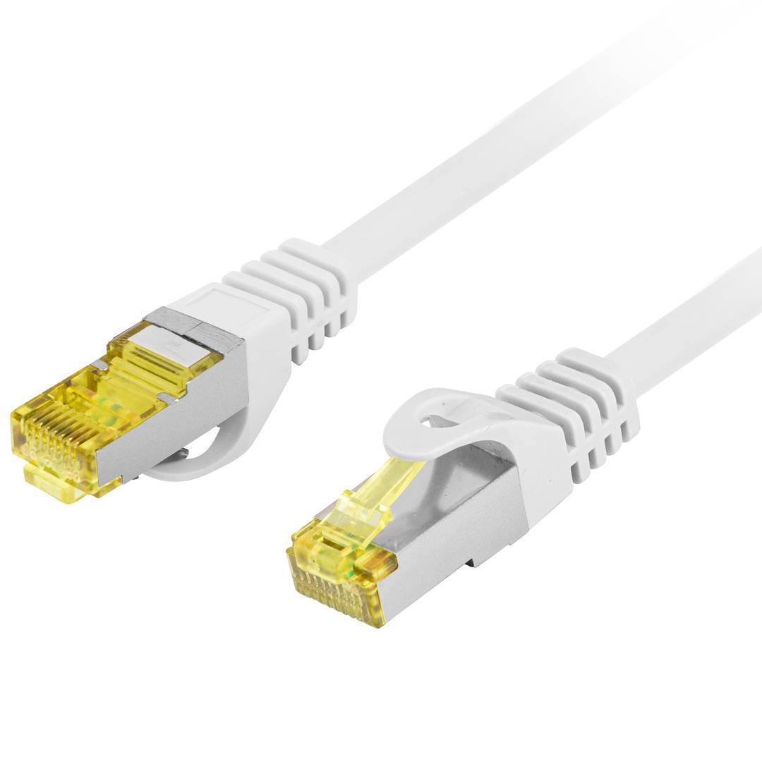 Cable de red ethernet Cat. 6a FTP de 1 m de color gris fluke tested PCF6A-10CU-0100-S