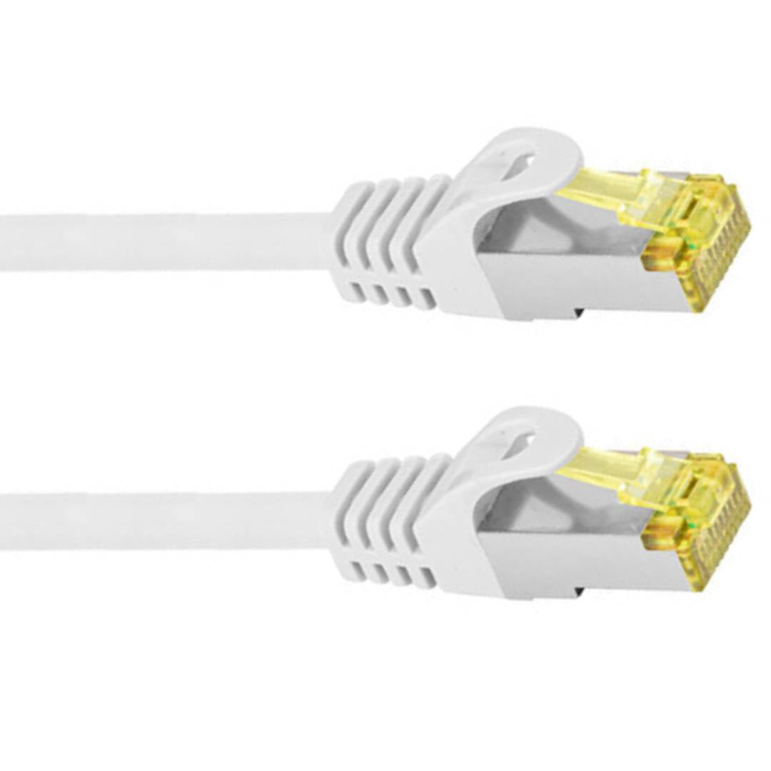 Cable de red ethernet Cat. 6a FTP de 1 m de color gris fluke tested PCF6A-10CU-0100-S