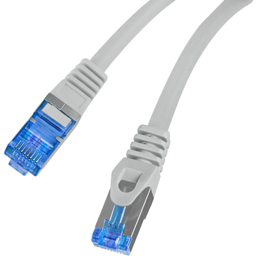 Cable de red ethernet Cat. 6a FTP de 0,25 m de color gris PCF6A-10CC-0025-S