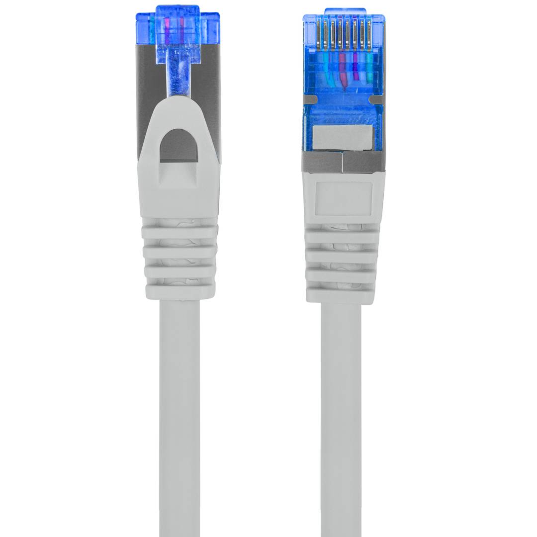 Cable de red ethernet Cat. 6a FTP de 0,25 m de color gris PCF6A-10CC-0025-S