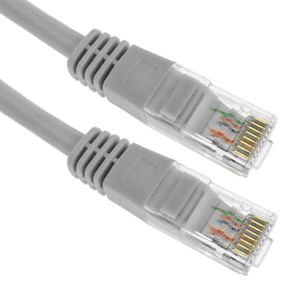 Cable de red ethernet cruzado Cat. 5e UTP de 0,25 m de color gris