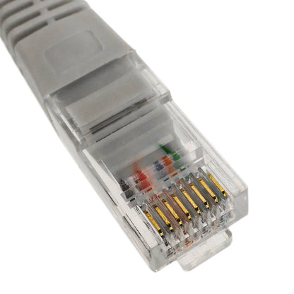 Cable de red ethernet cruzado Cat. 5e UTP de 20 m de color gris