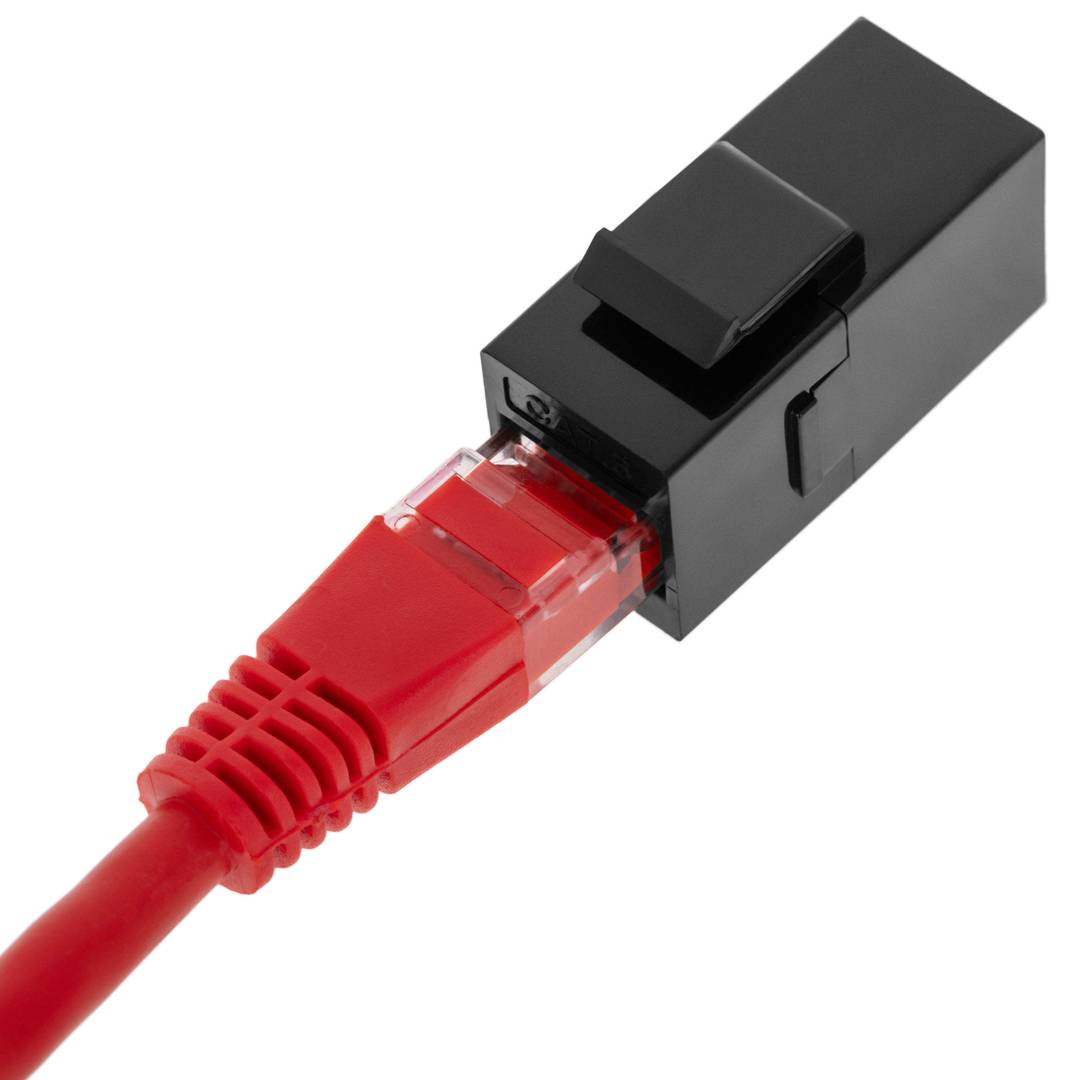Keystone RJ45 hembra a RJ45 hembra (Cat.6 UTP)