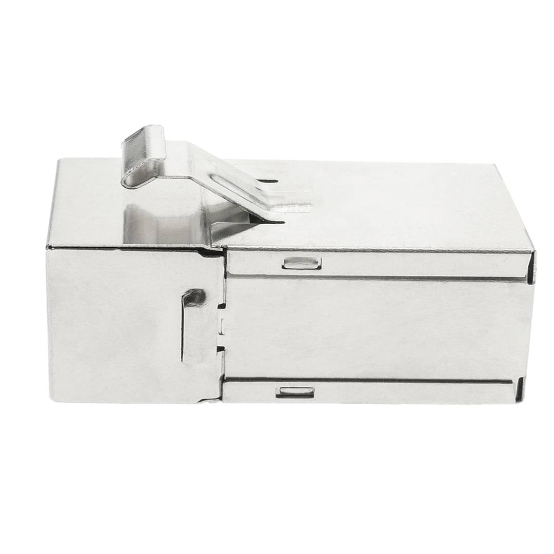 Conector keystone RJ45 hembra a RJ45 hembra Cat.6 FTP compacto metálico