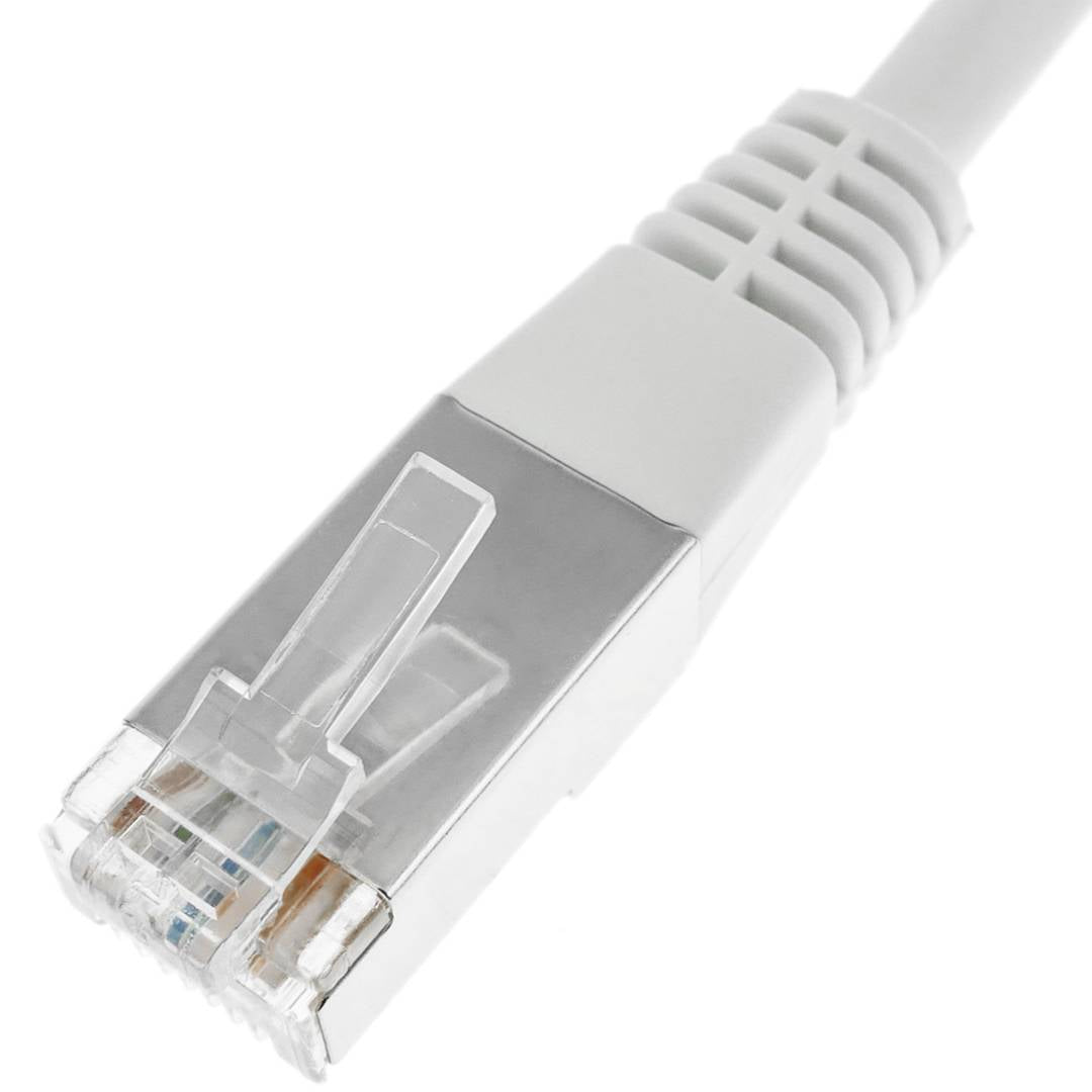 Cable UTP categoría 6 blanco 7m