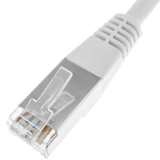 Cable UTP categoría 6 blanco 7m