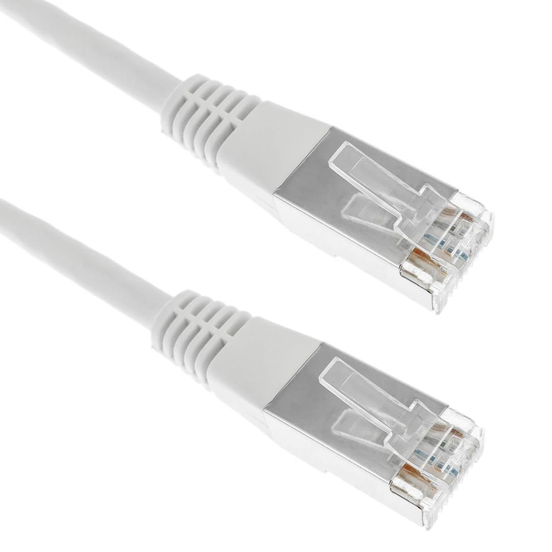 Cable UTP categoría 6 blanco 7m