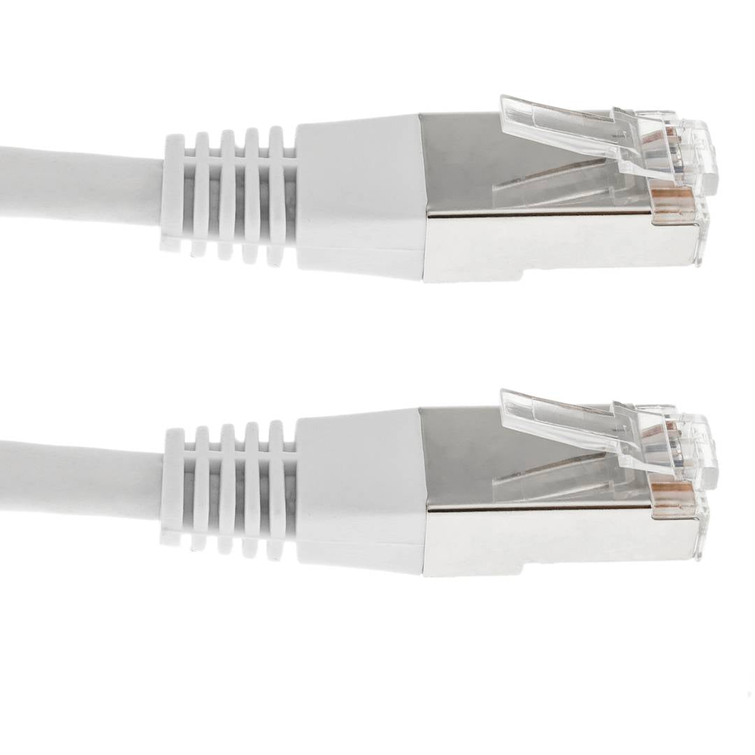 Cable UTP categoría 6 blanco 7m