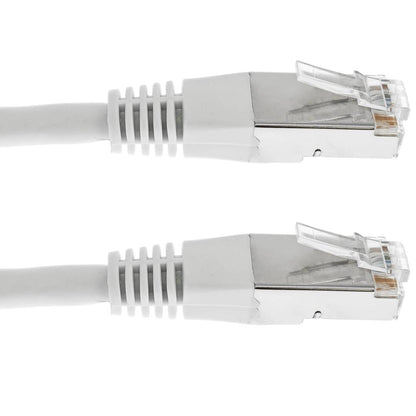 Cable de red ethernet Cat. 6 FTP de 1 m de color blanco