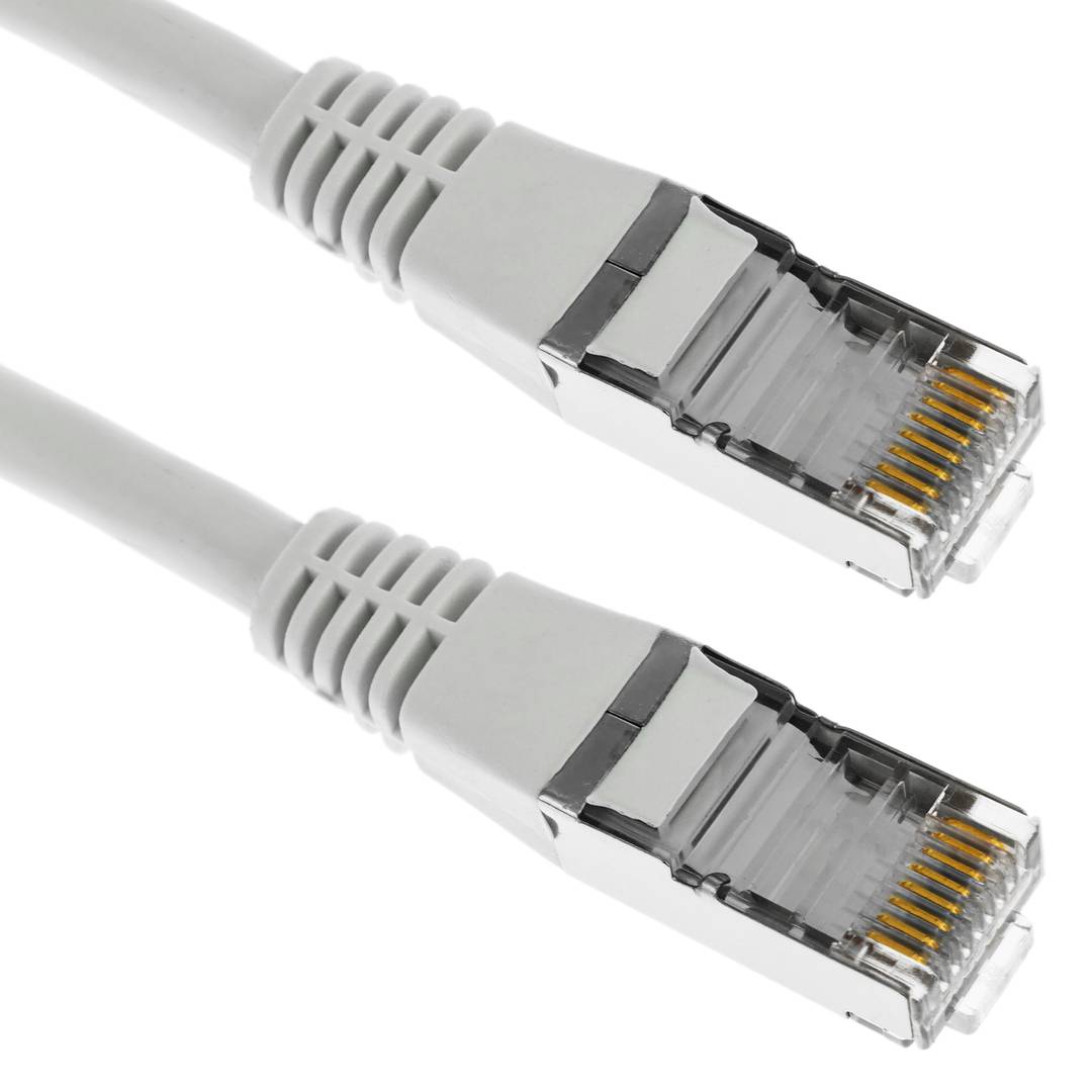 Cable de red ethernet Cat. 6 FTP de 2 m de color blanco
