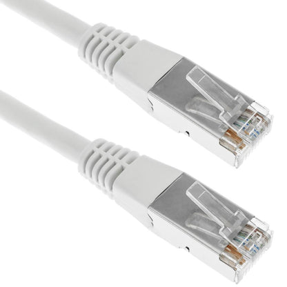 Cable FTP categoría 6 blanco 5m