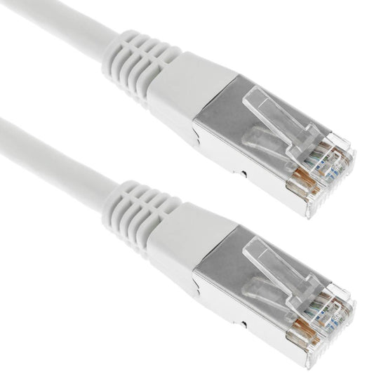 Cable FTP categoría 6 blanco 5m