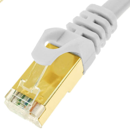 Cable de red ethernet Cat. 7 SSTP de 2 m de color blanco