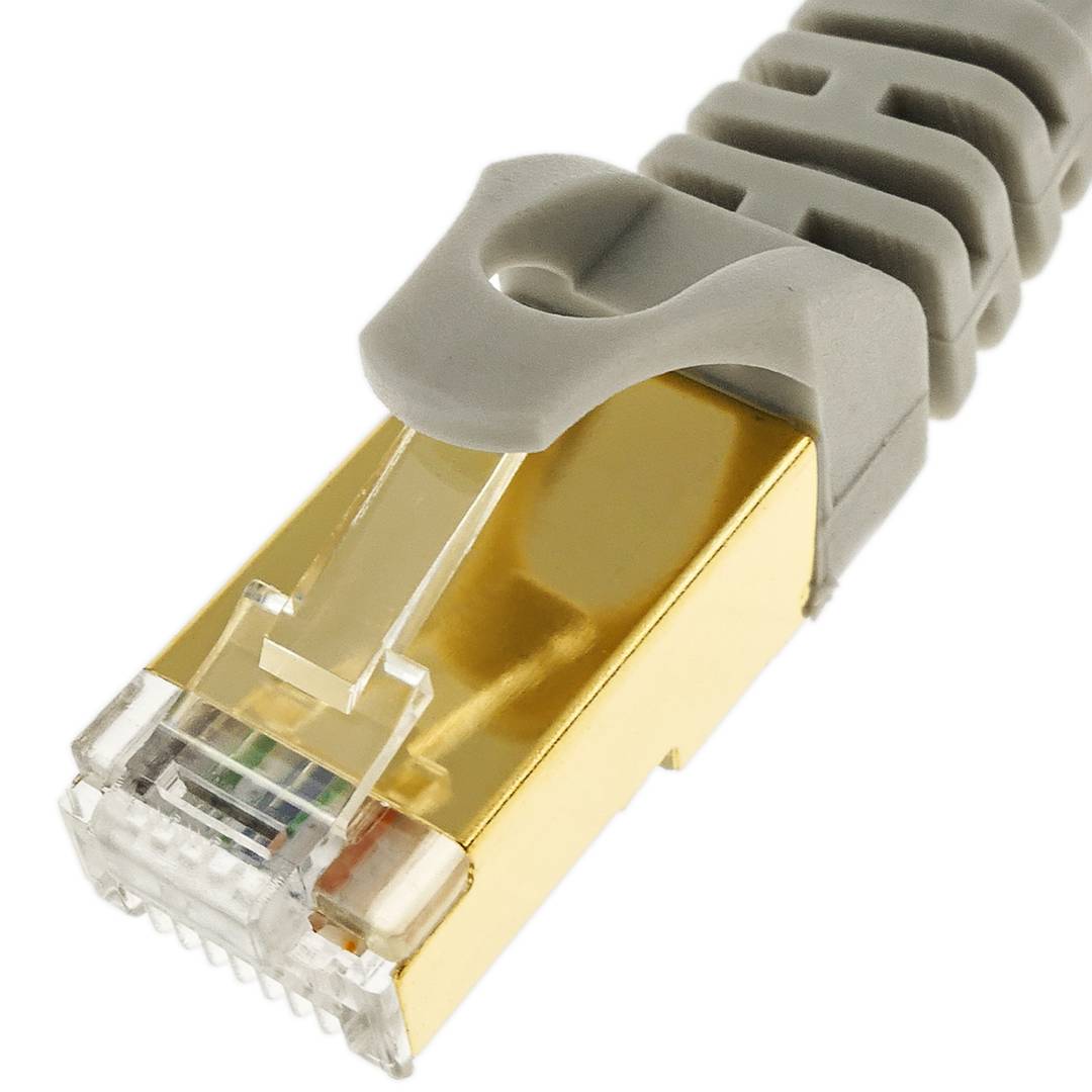 Cable SFTP LSZH categoría 7 gris 25cm