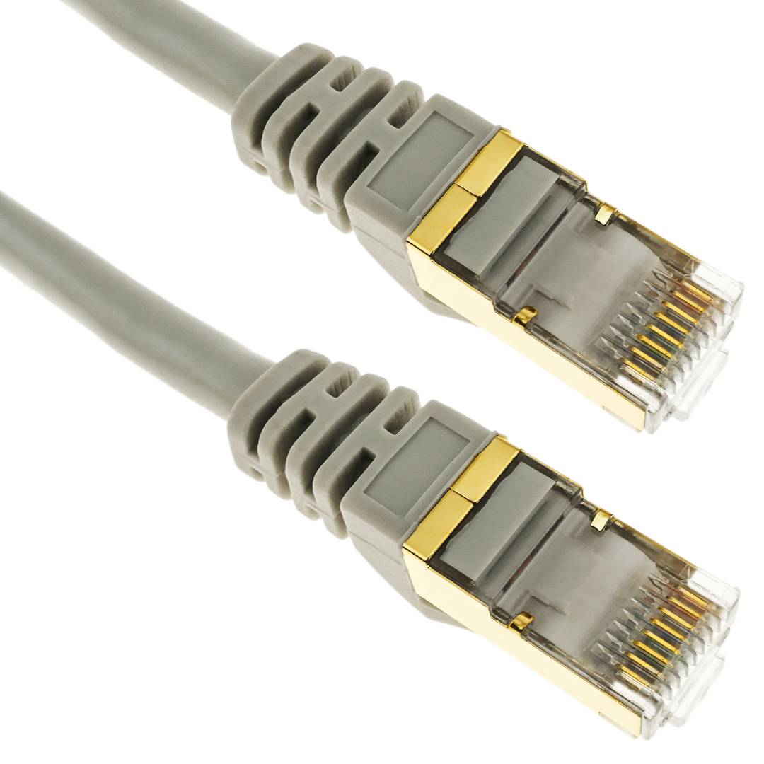 Cable SFTP LSZH categoría 7 gris 50cm