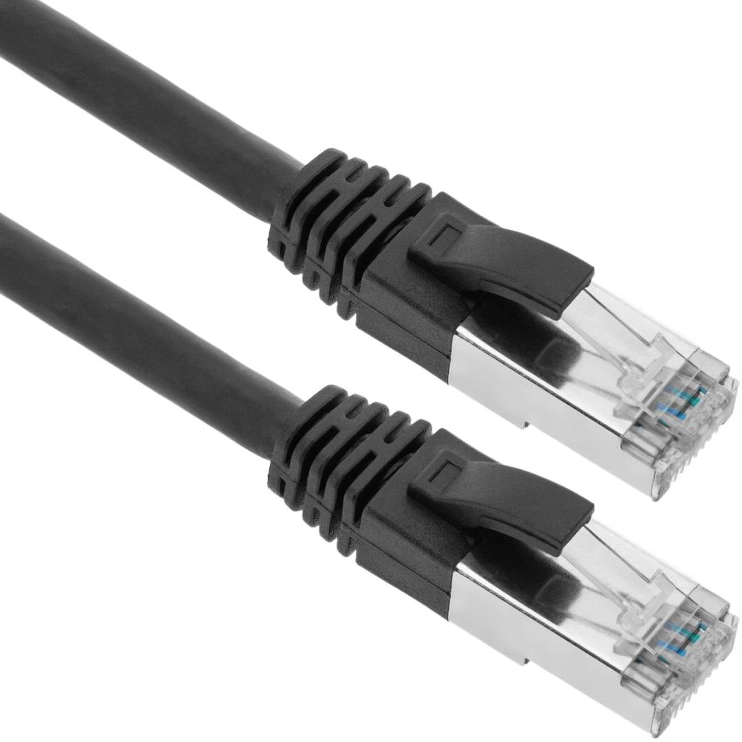 Cable de red ethernet Cat. 7 SFTP de 2 m de color negro
