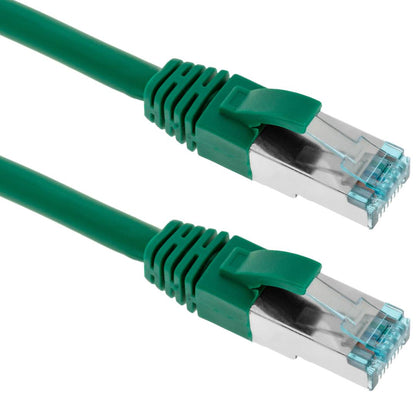 Cable de red ethernet Cat. 7 FTP de 0,25 m de color verde