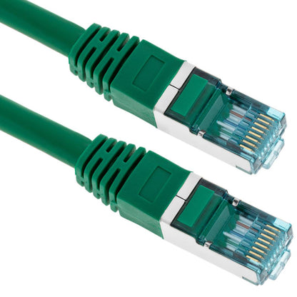 Cable de red ethernet Cat. 7 FTP de 0,25 m de color verde