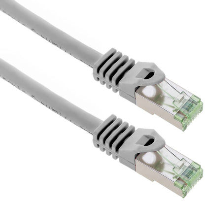Cable de red ethernet Cat. 8.1 S/FTP de 1 m de color gris