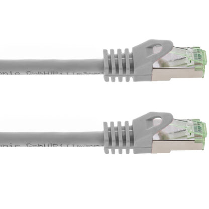 Cable de red ethernet Cat. 8.1 S/FTP de 1 m de color gris