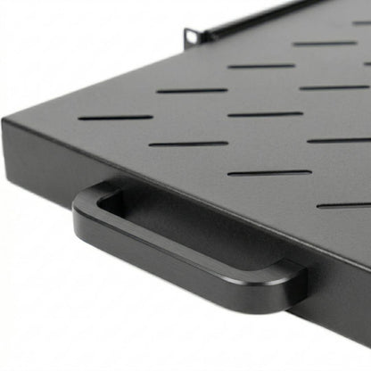 Bandeja telescópica ajustable para armario rack 19' de 1U y fondo 350mm