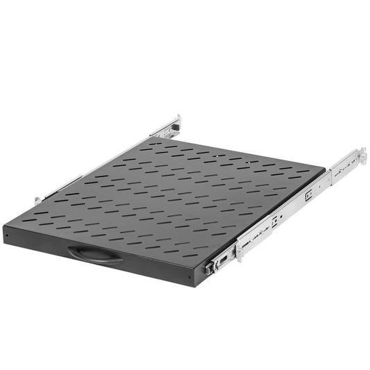 Bandeja telescópica ajustable para armario rack 19' de 1U y fondo 568mm