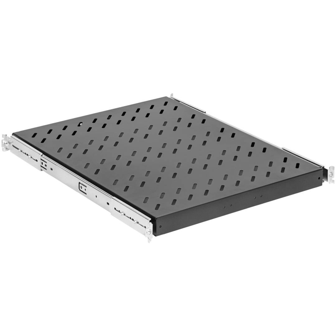 Bandeja telescópica ajustable para armario rack 19' de 1U y fondo 568mm