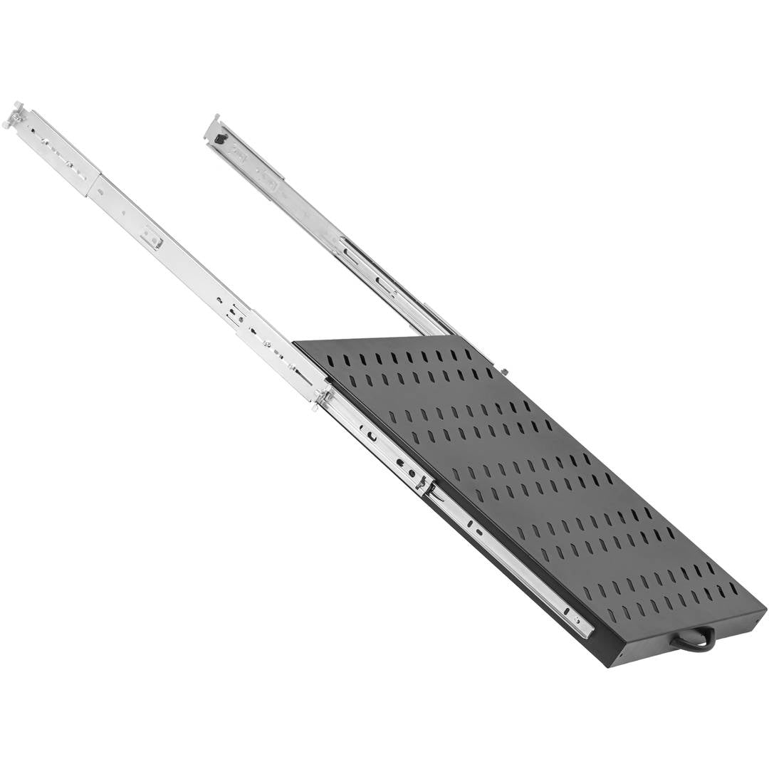 Bandeja telescópica ajustable para armario rack 19' de 1U y fondo 568mm