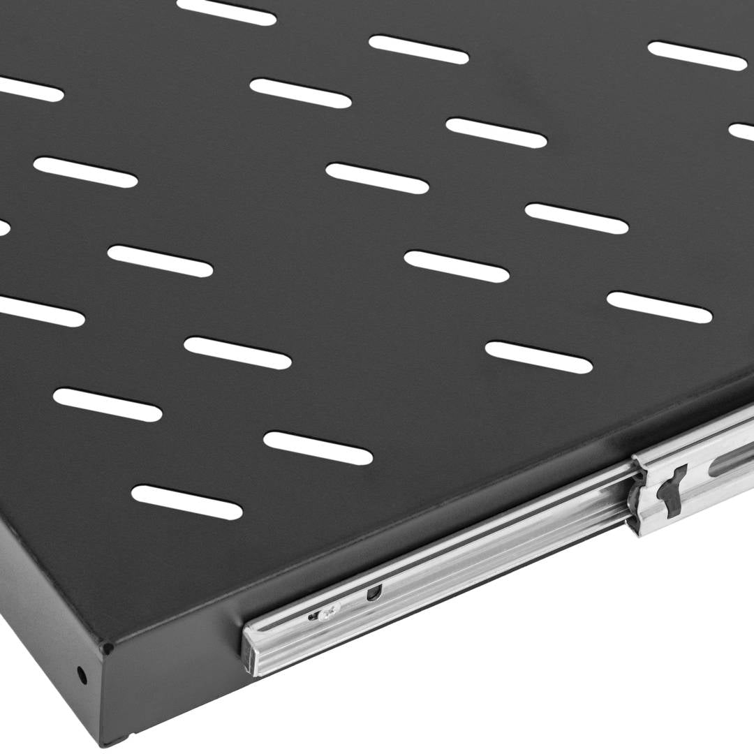 Bandeja telescópica ajustable para armario rack 19' de 1U y fondo 568mm