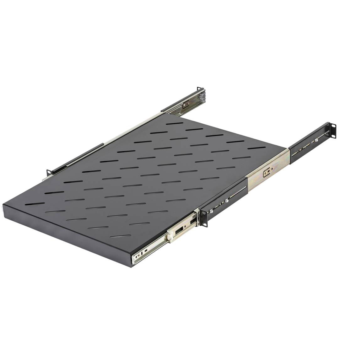 Bandeja telescópica ajustable para armario rack 19' de 1U y fondo 650mm